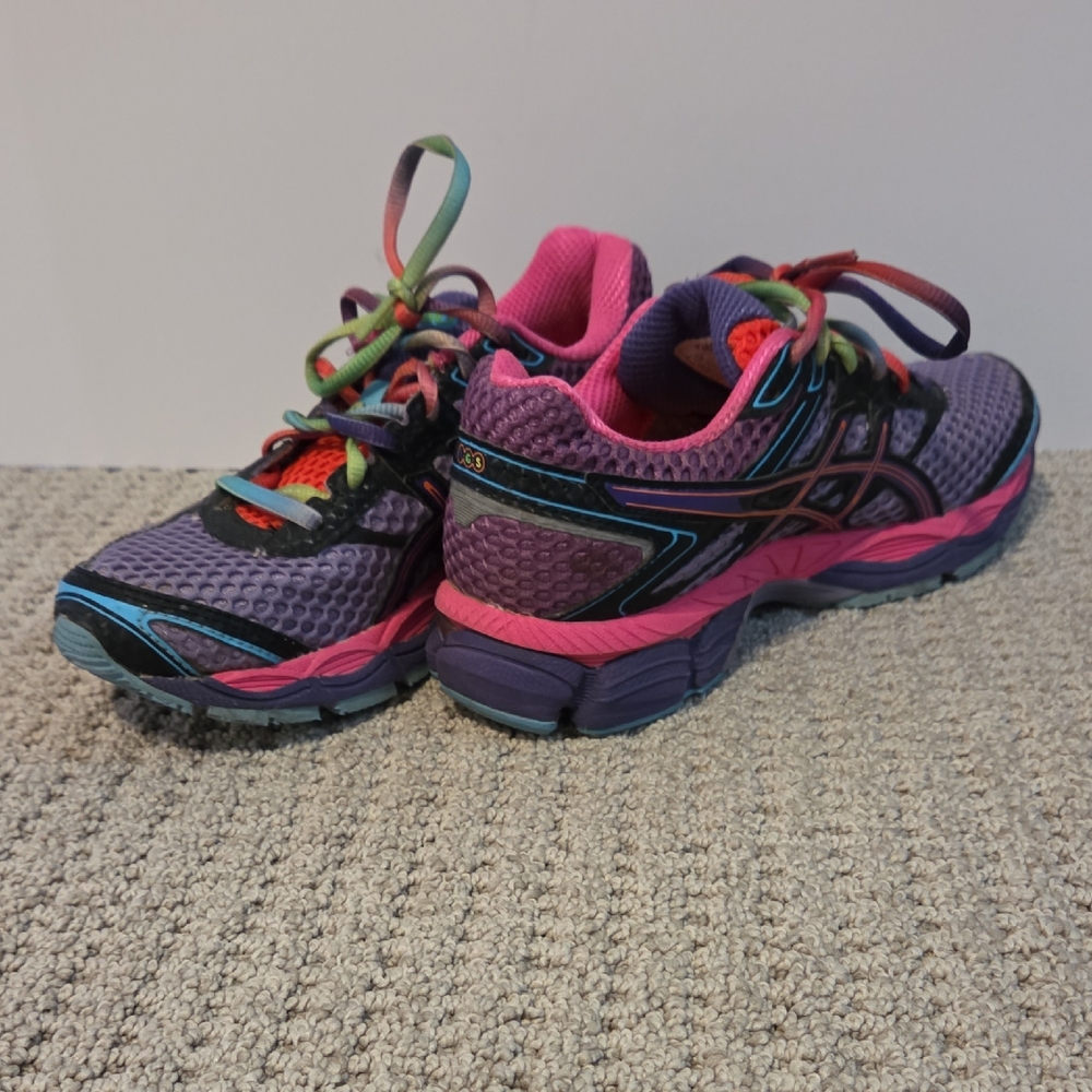 ASICS-Gel Cumulous 16, Colorful Running Shoes- Size 5.5 Womens